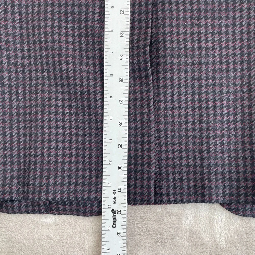 Vintage Oxxford Clothes Two-Button Jacket‎ 42 Tall Onwentsia Tweed Houndstooth